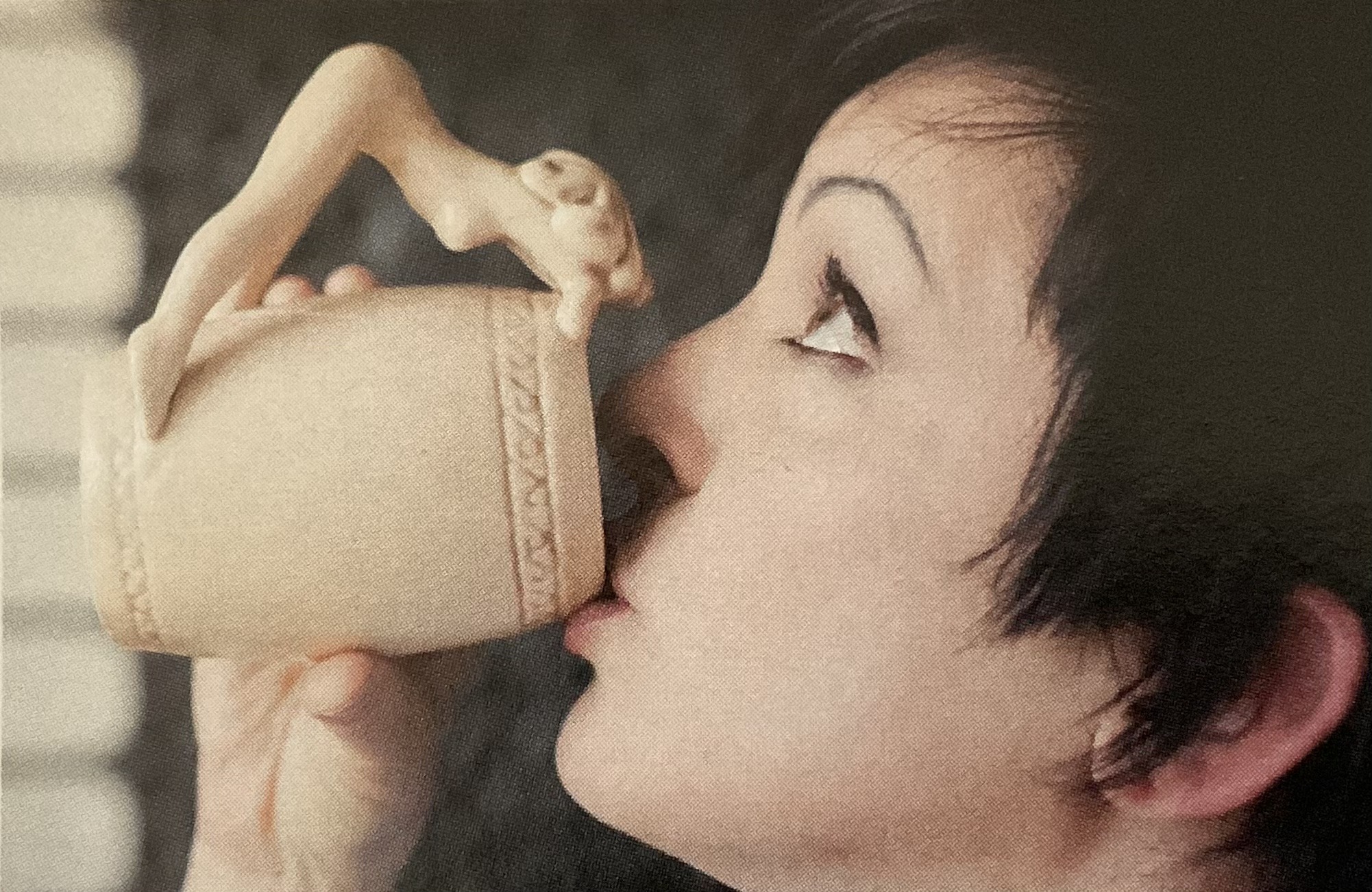 Female hands holding hot cup of coffee or tea. Coffee Mug by Liss Art  Studio - Fine Art America